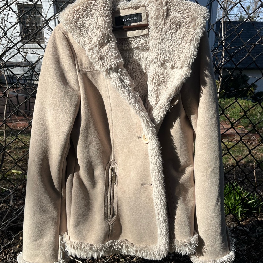 Joan’s New York faux fur hippie jacket
